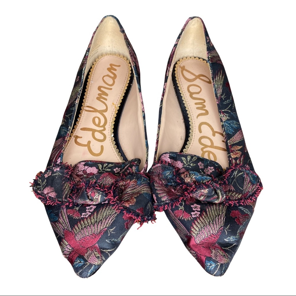 Sam Edelman Rochester Ballet Jacquard Flats 7.5 - Picture 4 of 12